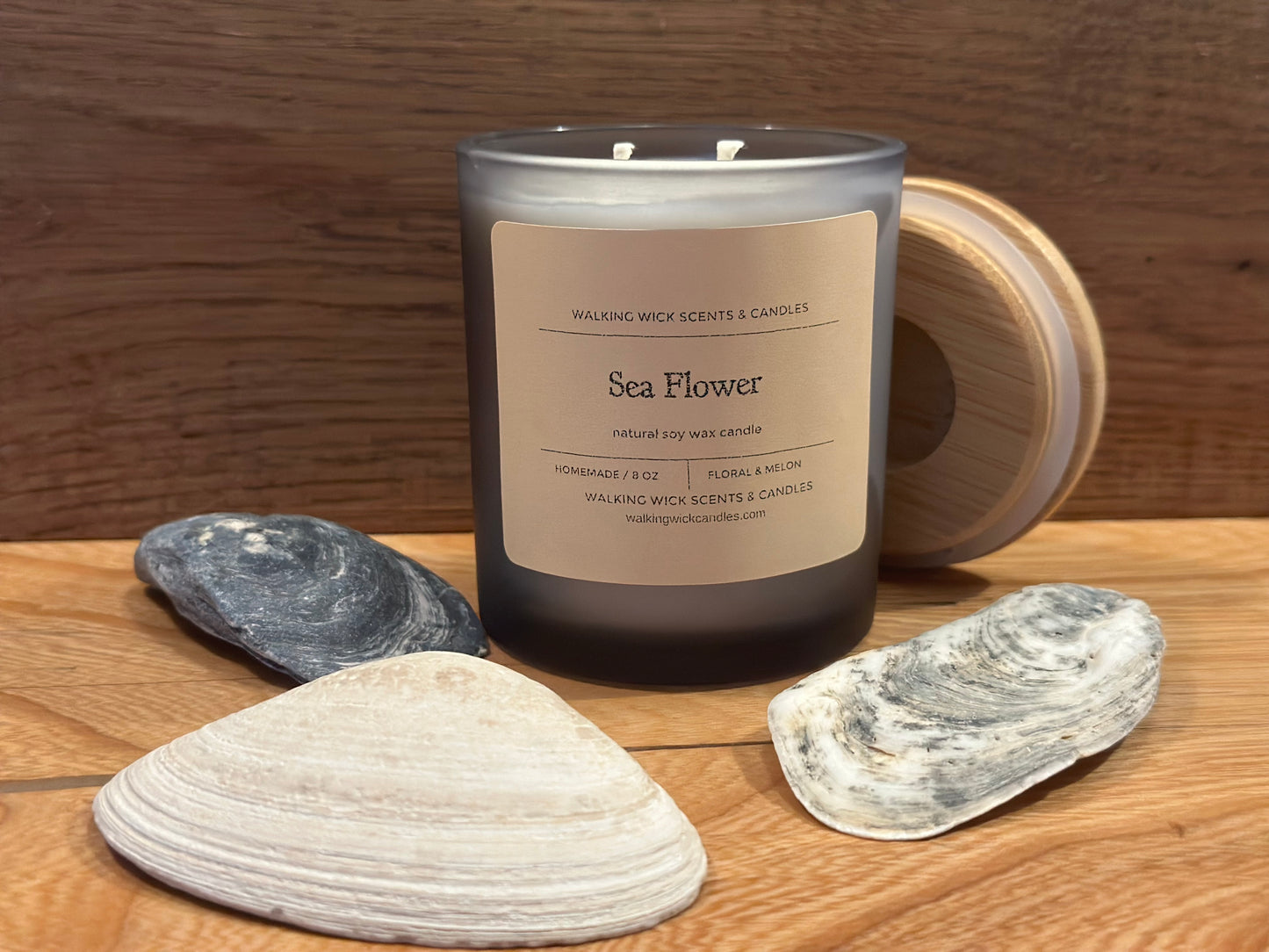 Sea Flower Candle 8 oz