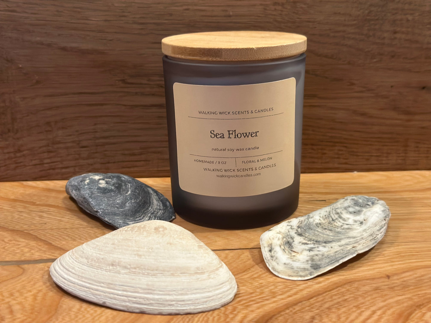 Sea Flower Candle 8 oz