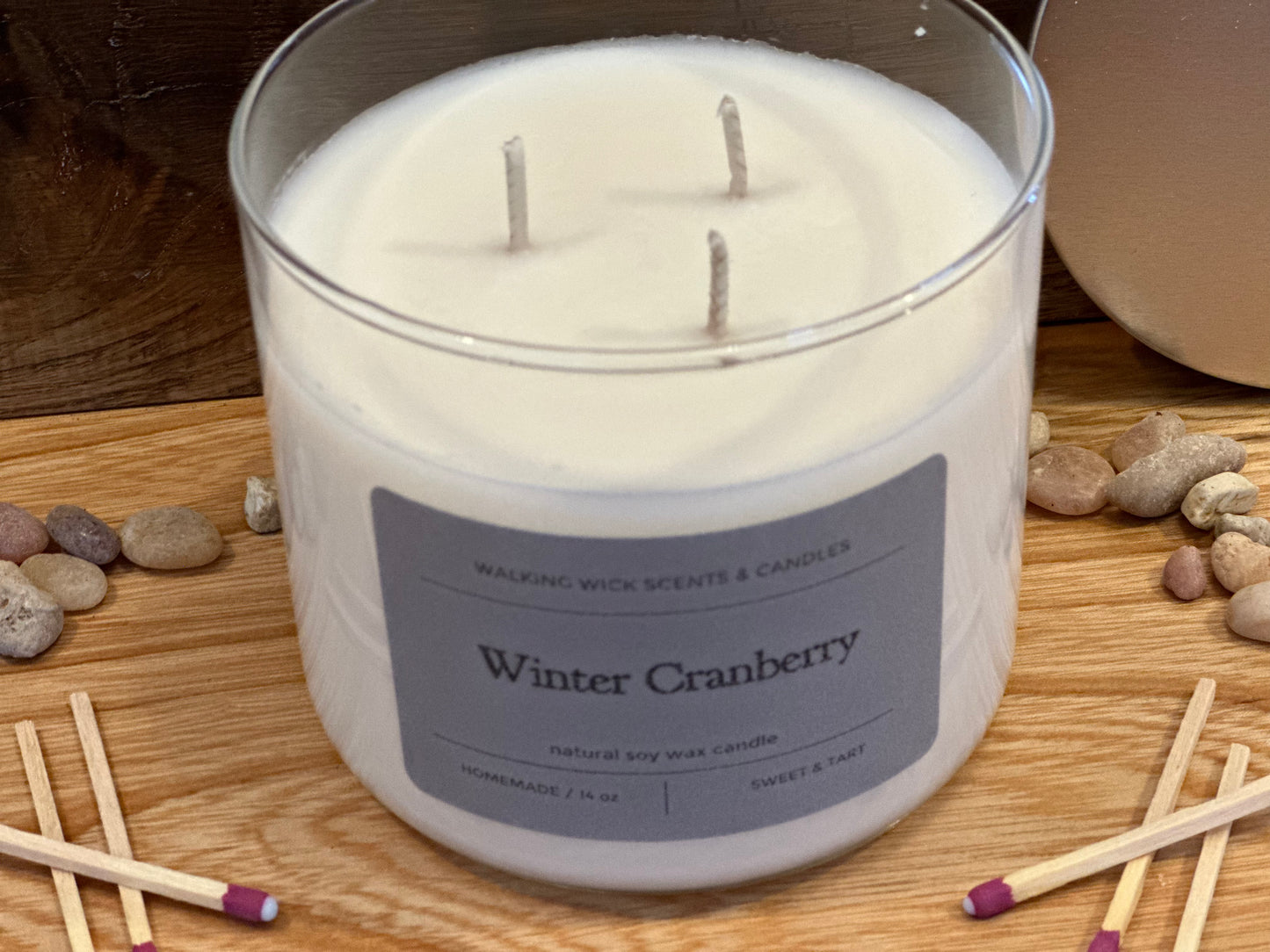 Winter Cranberry Candle 14 oz