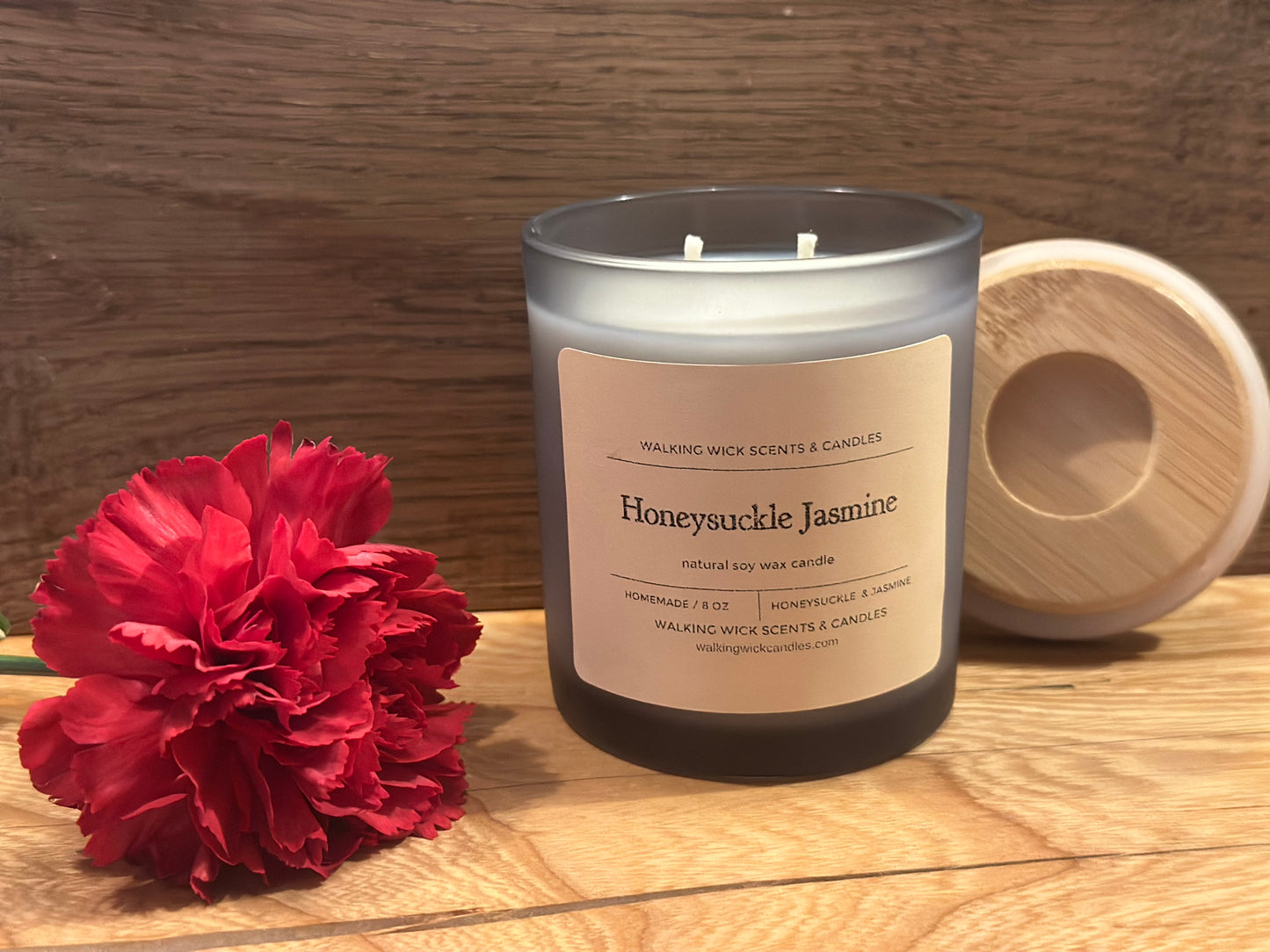 Honeysuckle Jasmine Candle 8 oz