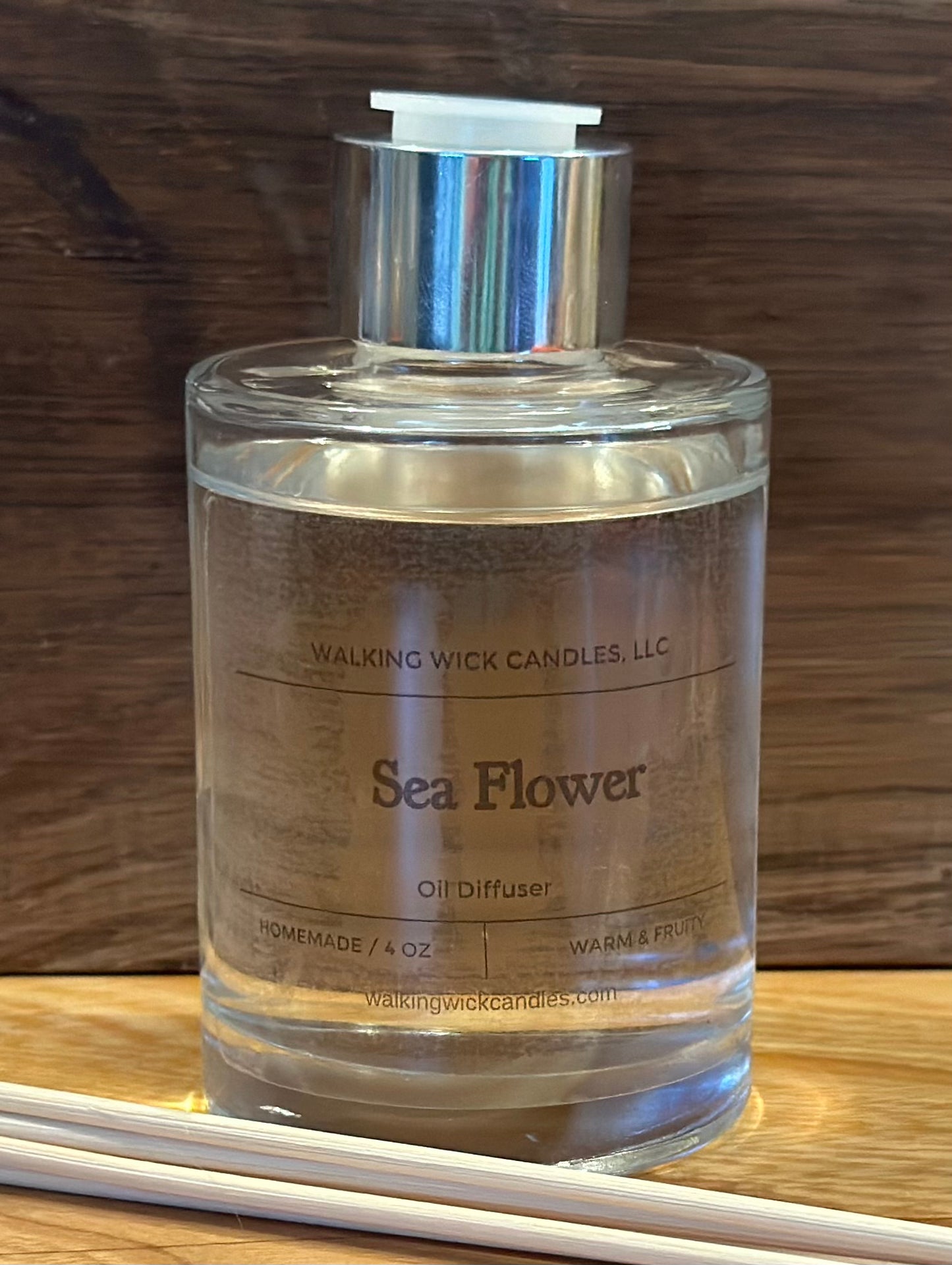 Sea Flower Reed Oil Diffuser 4 oz