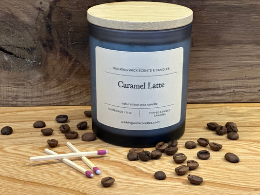 Caramel Latte Candle 8 oz