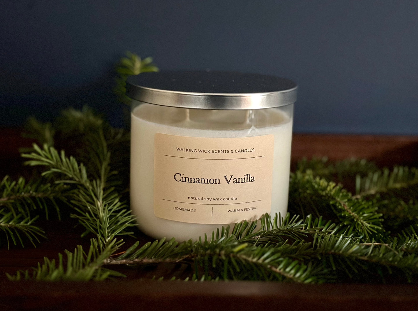 Cinnamon Vanilla Candle 14 oz
