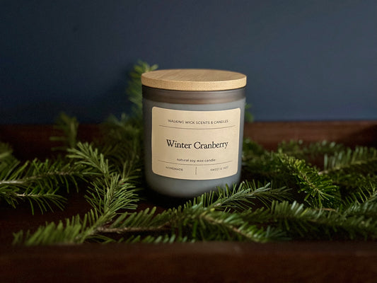 Winter Cranberry Candle 8 oz