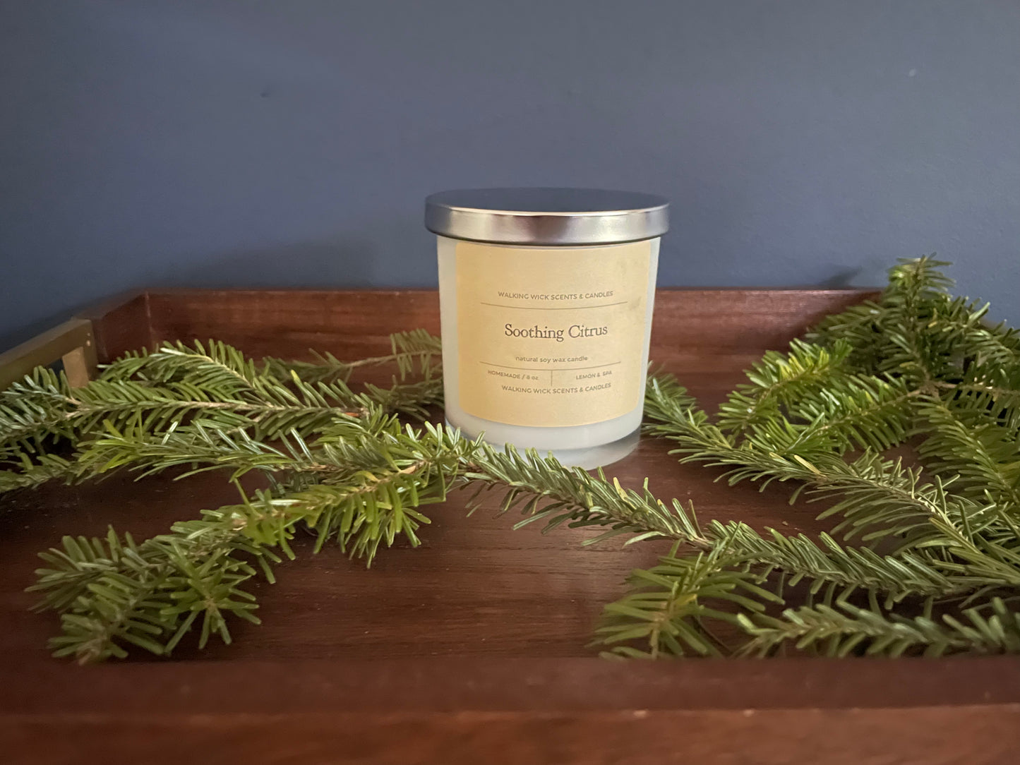 Soothing Citrus Candle 8 oz
