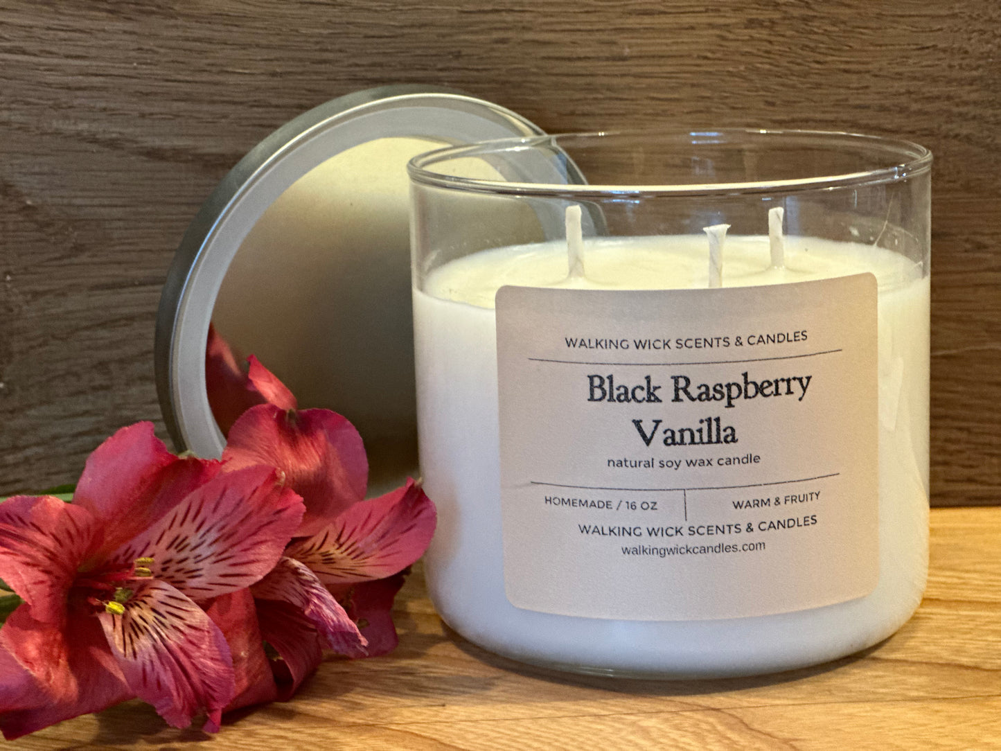 Black Raspberry Vanilla Candle 14 oz